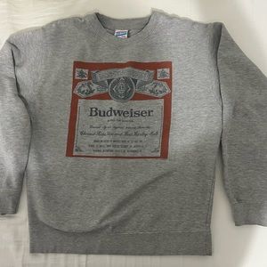 Budweiser Crewneck Sweater Size Small